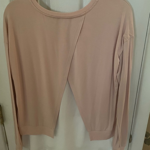 Calvin Klein Women's Blush Pink Sweatshirt - Picture 2 of 2